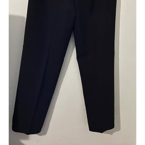 Lafayette 148 Pants Women Sz 2 Black Wool Blend Trouser Career Luxury Corpcore - Picture 16 of 16